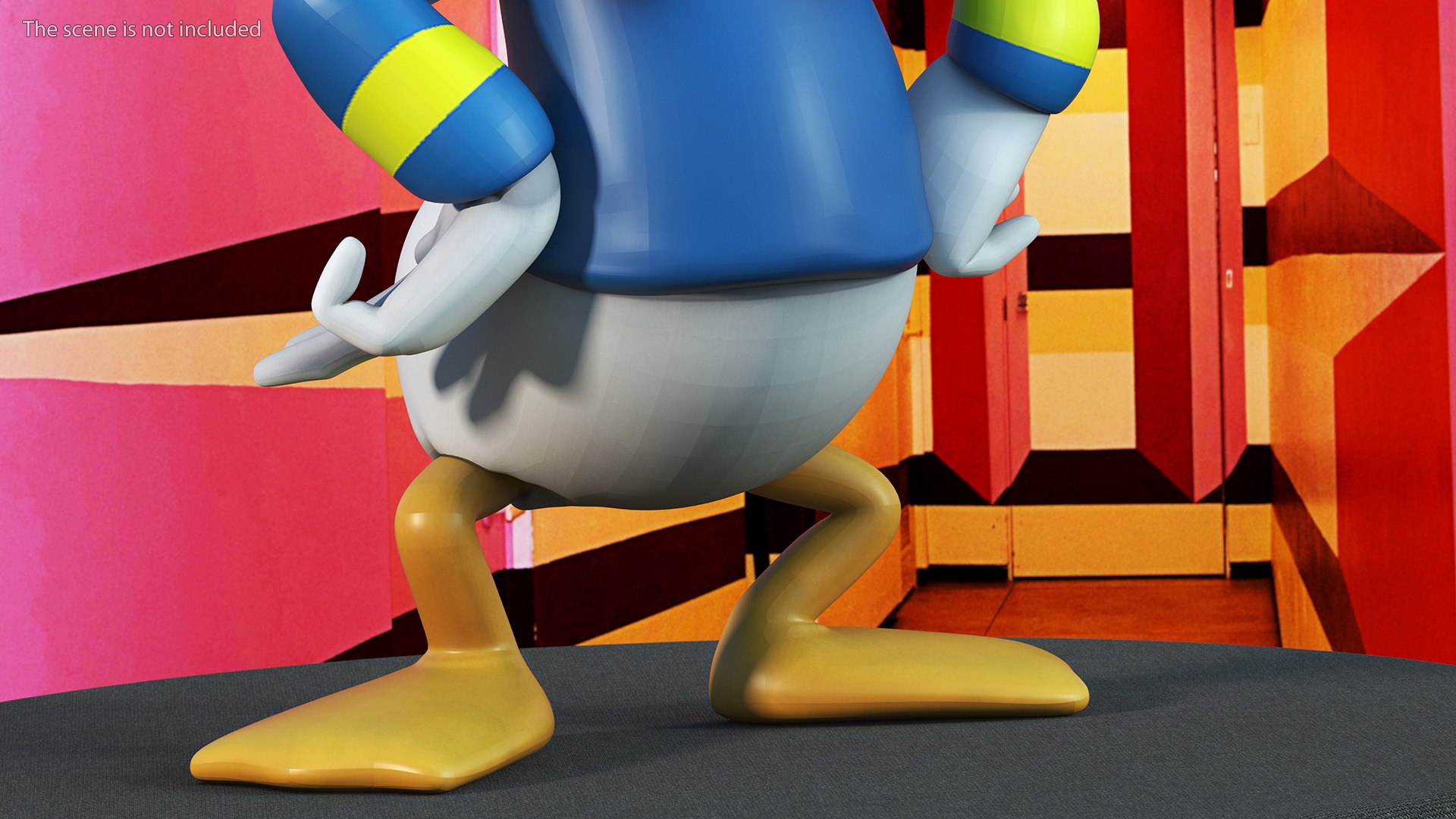 3D Disney Character Donald Duck Rigged - TurboSquid 2115337