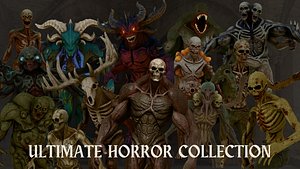 Horror Creature Pack 3D model