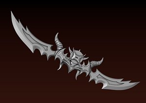 3D Fantasy Bow 3D print
