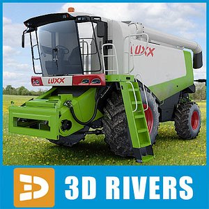 Combine harvester CLAAS LEXION 570 by 3DRivers