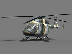 dhruv helicopter 3d 3ds