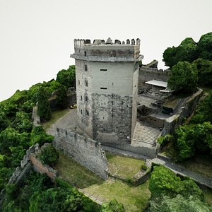 3D Medieval tower model