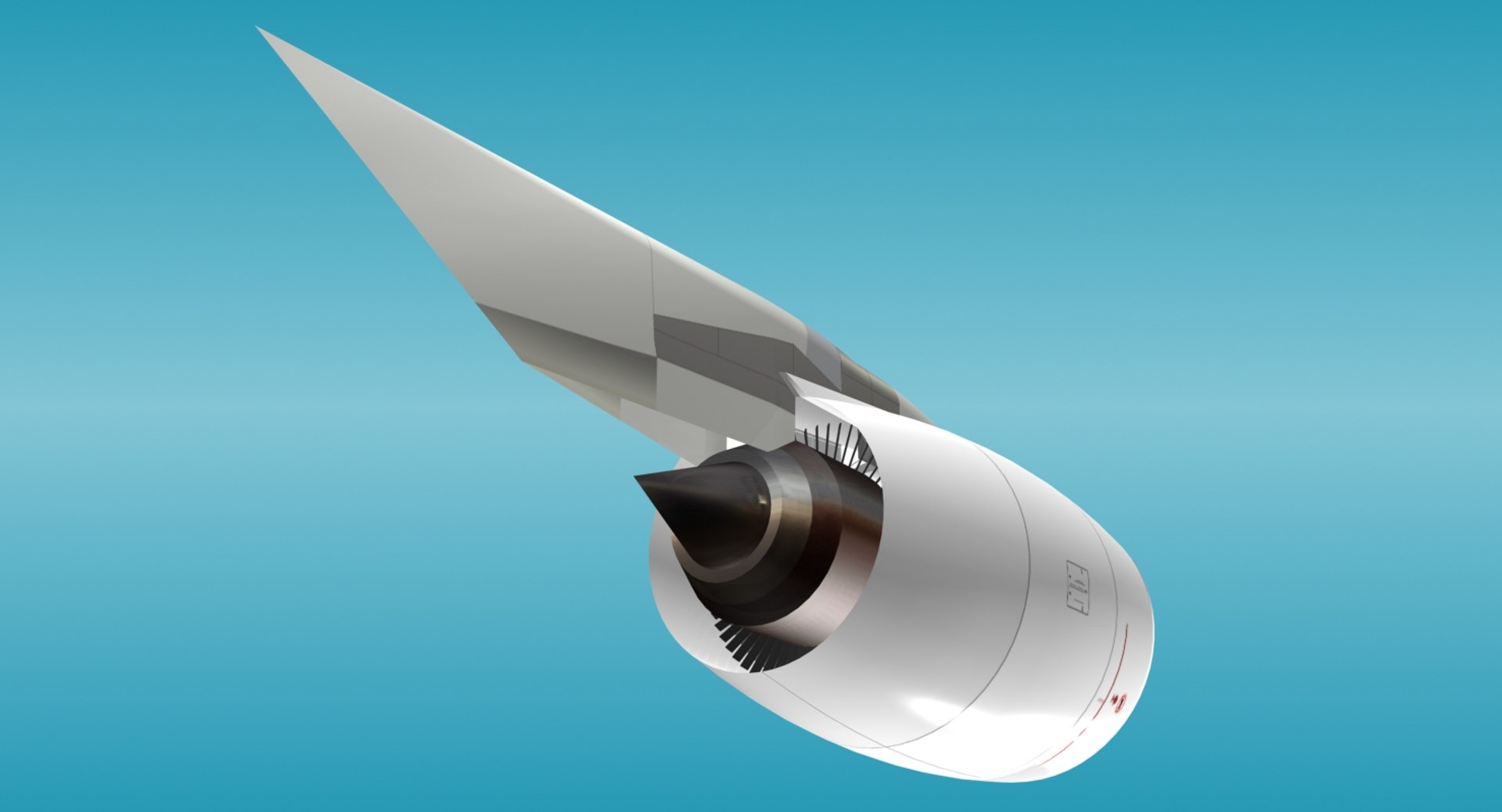 3d Generic Aircraft Engine