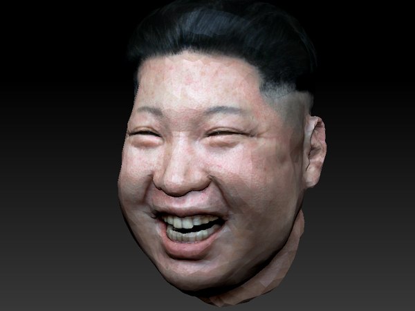 3D kim head model