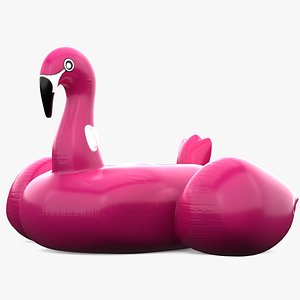 3D model flamingo
