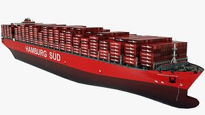 Container Ship Hamburg Sud Santa Clarita
