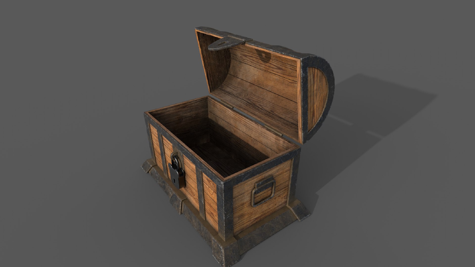 Chest Low-poly 3D Model 3D - TurboSquid 1829240