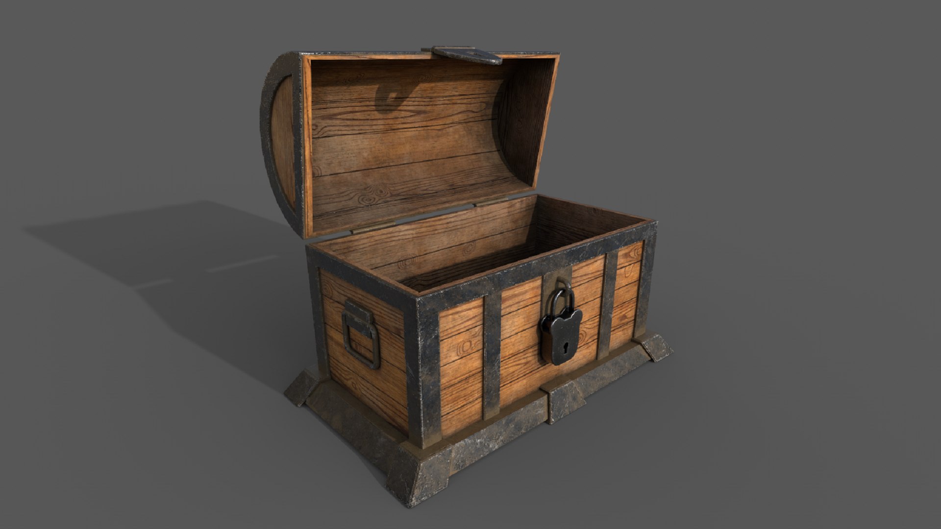 Chest Low-poly 3D Model 3D - TurboSquid 1829240