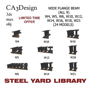 wide flange beam max