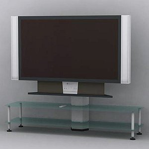 sony tv wega 3d model
