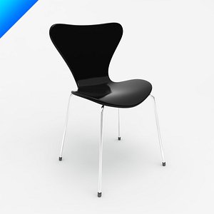 series 7 chair arne 3d 3ds