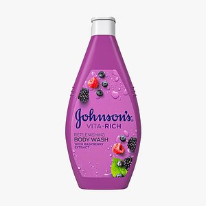 Johnsons Vita-Rich Raspberry Extract Body Wash