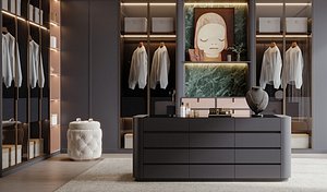 3D Dressing room model