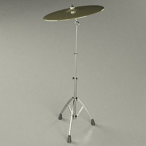 3ds max percussion cymbal