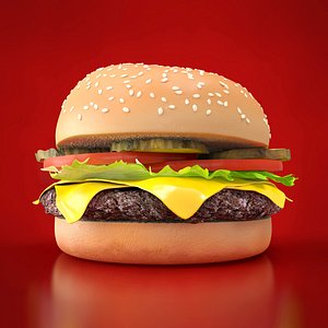burger 3D