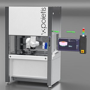 3D Modern Bioprinter Rigged for Cinema 4D