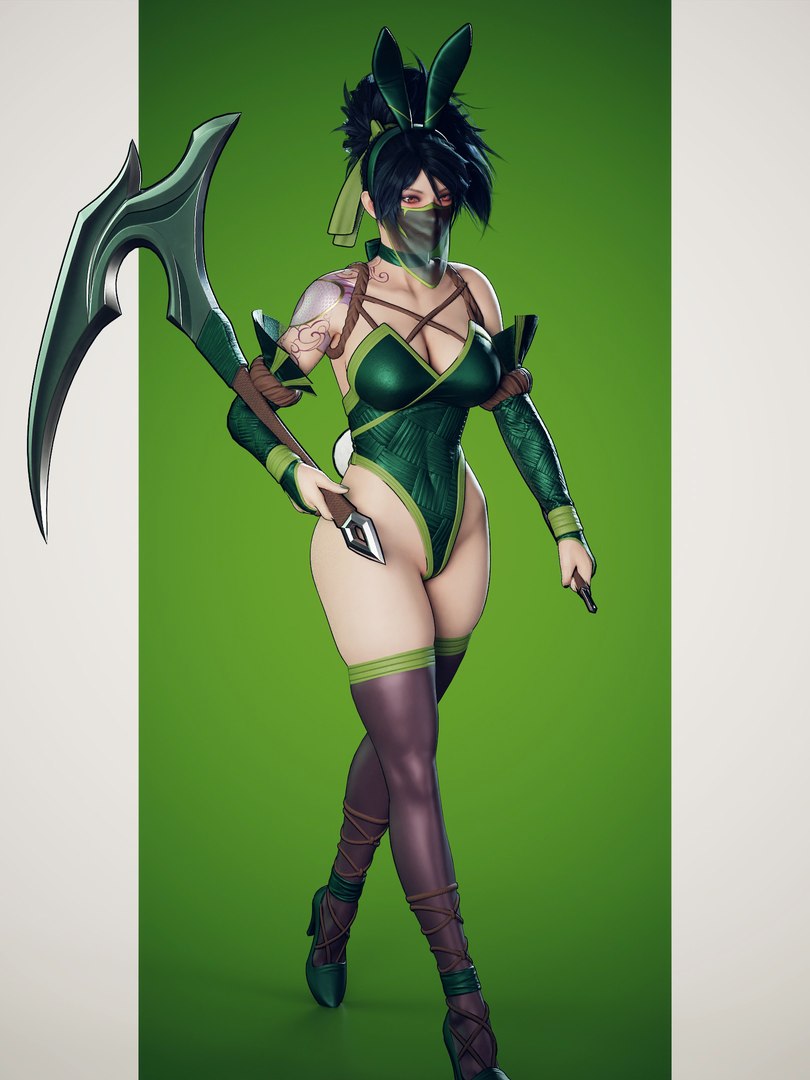 3D Bunny Akali - Game Ready https://p.turbosquid.com/ts-thumb/6D/bdFUlz/65/walk_cam1walk_00035/jpg/1694257337/1920x1080/fit_q87/044bfb0d8041e7a886ae50801c07eb818f45c8af/walk_cam1walk_00035.jpg