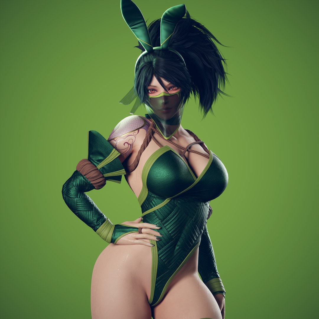 3D Bunny Akali - Game Ready https://p.turbosquid.com/ts-thumb/6D/bdFUlz/Dx/bunnyakali_preview_07/jpg/1694256244/1920x1080/fit_q87/4b2c1193eb84f5ce69d23ab56e1dceb42723d898/bunnyakali_preview_07.jpg