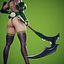 3D Bunny Akali - Game Ready