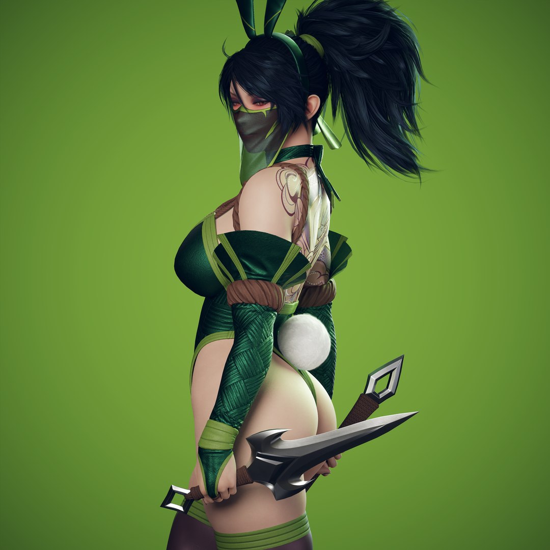 3D Bunny Akali - Game Ready https://p.turbosquid.com/ts-thumb/6D/bdFUlz/Yu/bunnyakali_preview_06/png/1694256238/1920x1080/fit_q87/f8cf32acd76e5804fd66875c148db338cc63315d/bunnyakali_preview_06.jpg