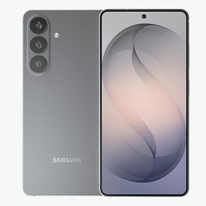 3D Samsung Galaxy S26 Plus Silver Shadow