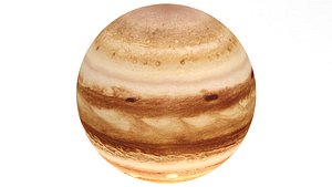 3D Planet Jupiter model