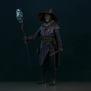 The Mage 3D model