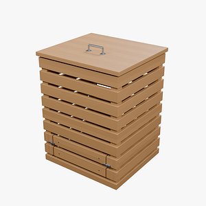 Ventilated Compost Bin - Standard garden assembly