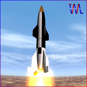 south korean naro launch pad 3d model