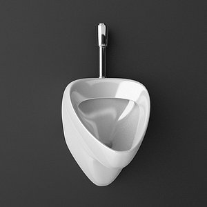 3d model urinal bowl