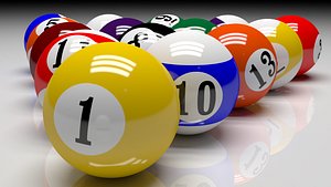 Billiard balls