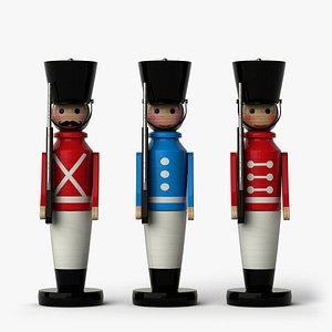 3d toy soldiers model