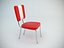 Retro Diner Chair Set 02