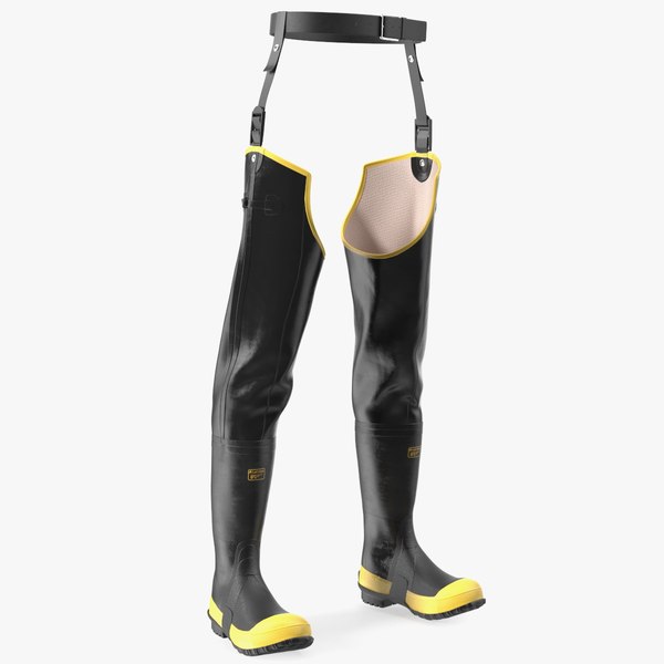 Lacrosse Hip Boot 3D model TurboSquid 1818728