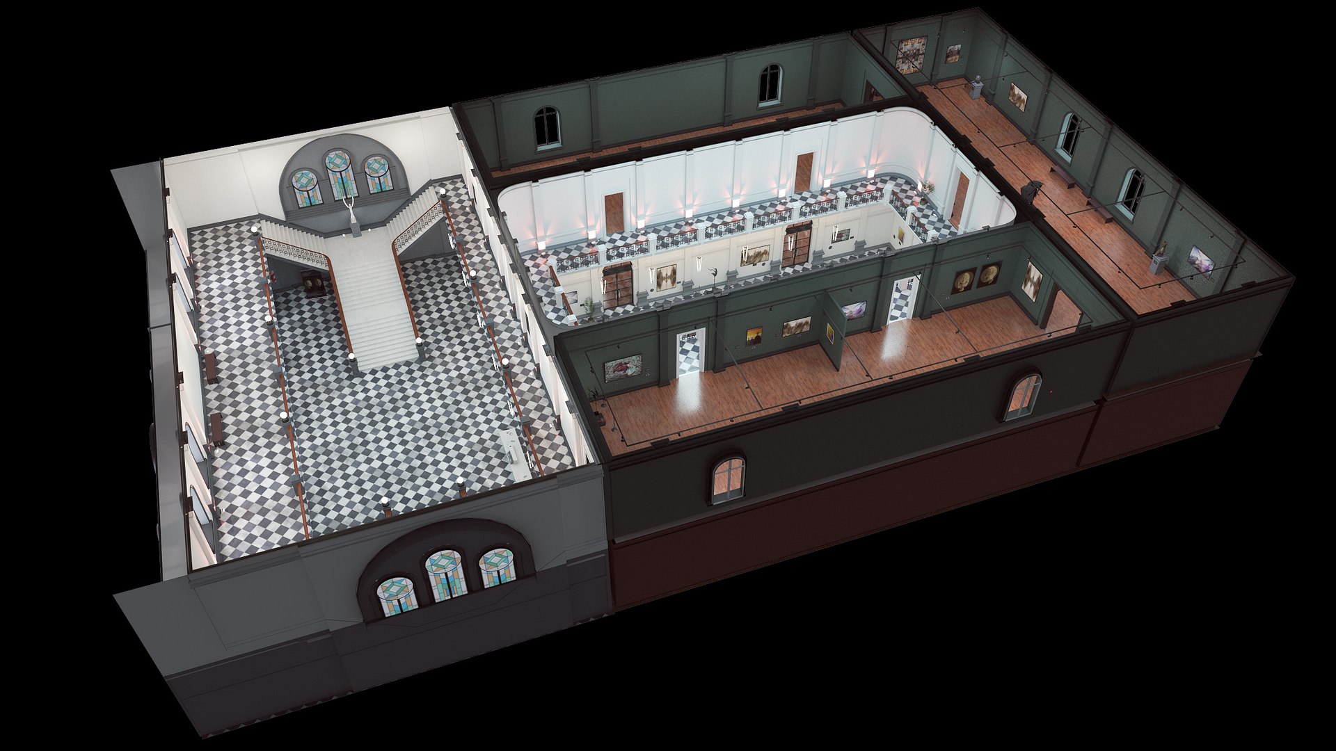 Art Gallery model https://p.turbosquid.com/ts-thumb/6E/7kdn9u/mR/09/jpg/1652758153/1920x1080/fit_q87/e5f92cd733668fc769e6493fcb9fa201e7f6f780/09.jpg