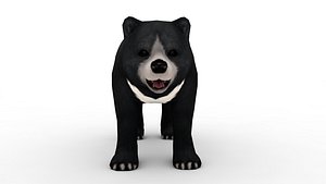 black bear 3D model