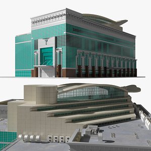 Tiered Entry Retail Building