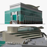 Tiered Entry Retail Building