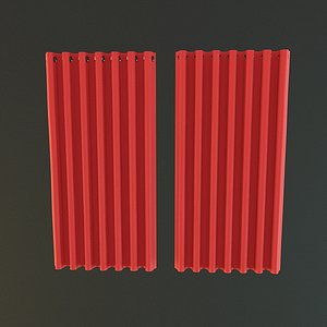 curtain 3d max