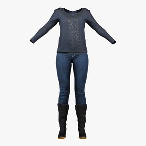 3D Casual Collection Female Remastered