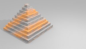 pyramid 3D model
