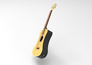 3D guitar parametric model