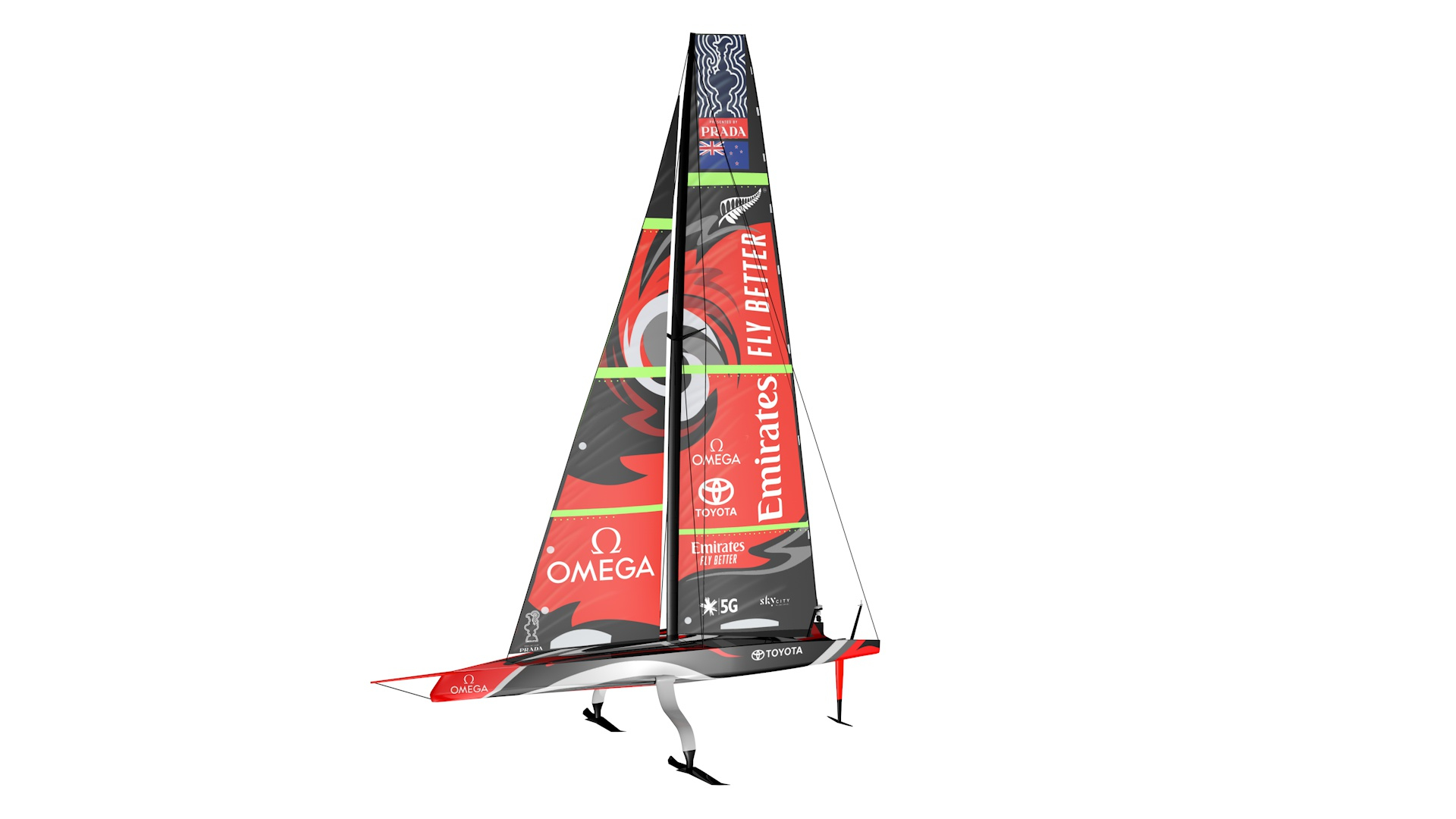 Te Ac75 Yacht Model - TurboSquid 1683299