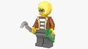 Lego Minifig Female Crook