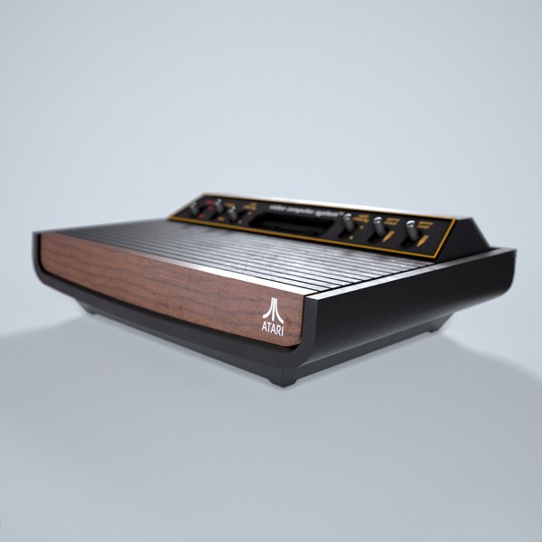 3D Atari 2600 model