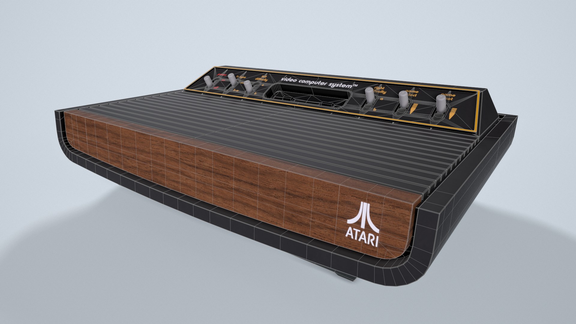 3D Atari 2600 Model - TurboSquid 1715436