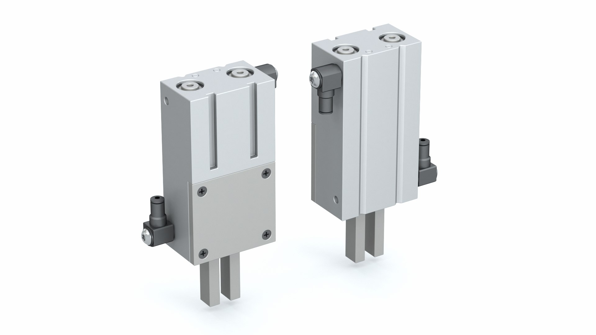 Parallel Pneumatic Actuator Model - TurboSquid 2227644
