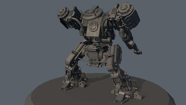 Battle robot 3D model - TurboSquid 1188916