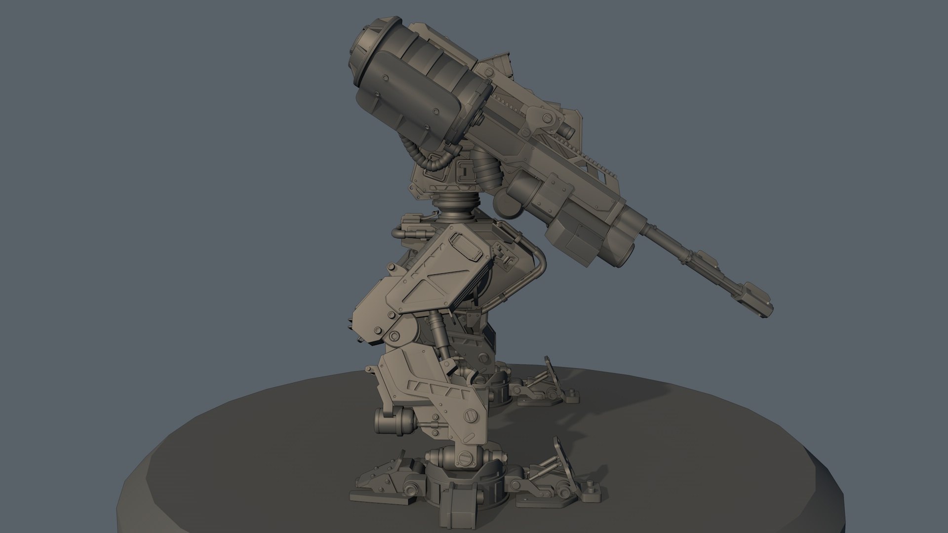 Battle Robot 3D Model - TurboSquid 1188916