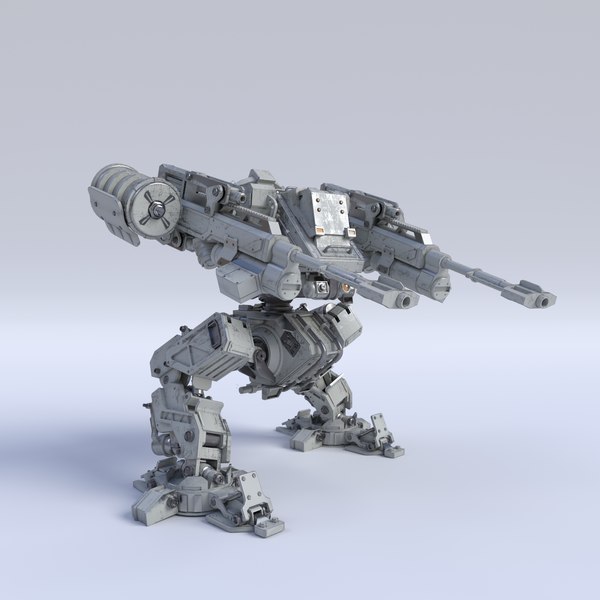 Battle robot 3D model - TurboSquid 1188916